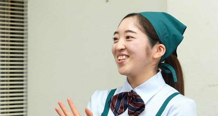 インタビューの様子